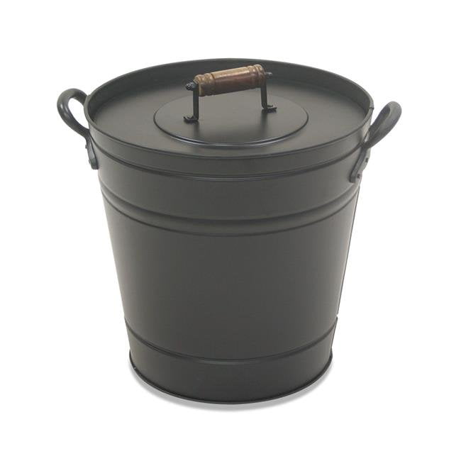 Air Insulated Ash Bucket Matte Black