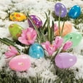 thumbnail image 3 of Fun Express Candy Filled Easter Eggs, Bulk set of 24 Pre-filled Plastic Eggs, Easter Hunt Party Supplies, 3 of 5