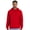 Athletic-Red, variant on Men's Perfect Sweats Hooded Sweatshirt 80/20 Ring-Spun Cotton/Polyester Pullover Cozy Soft Winter Hoodie (Athletic-Red+Charcoal-Heather-2PCS, XL)