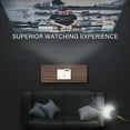 thumbnail image 3 of Vivimage C460 Mini Movie Projector, HD Video Projector 1080p Supported, Portable Home LCD Projector, 3 of 6