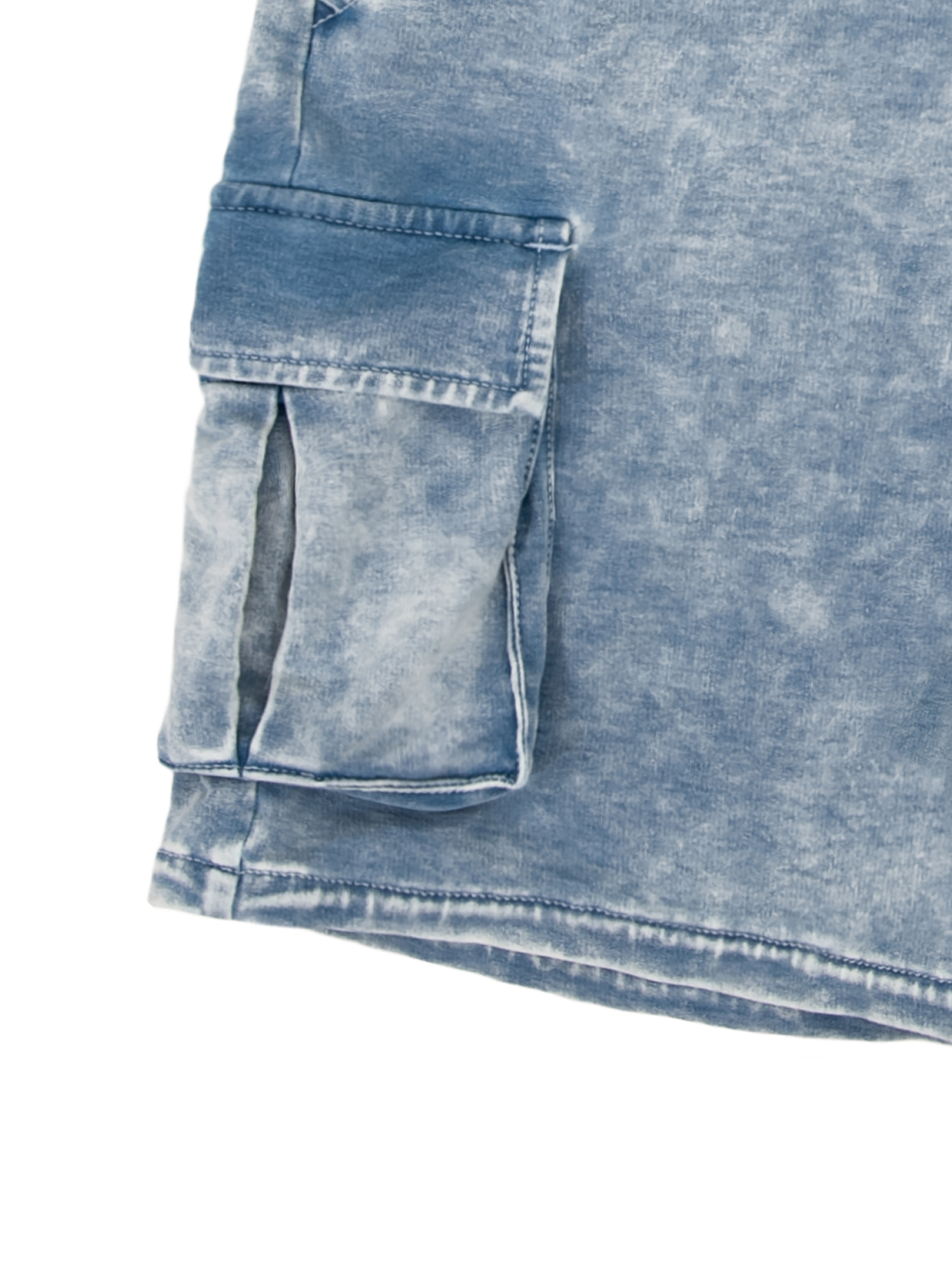 Wonder Nation Boys Cargo Denim Shorts, Sizes 4-18