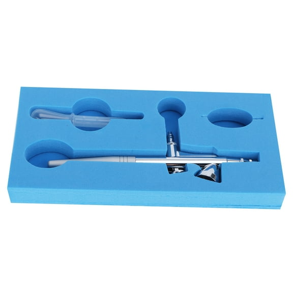 High,Quality Brass Airbrush For Fine Detail, 15,50 PSI Adjustable, Beginner  Artist Friendly