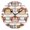 Black, variant on Round Art Wall Clock Vintage Oil Painting Texture Decorative Clock Gold Pointer, Multi-Purpose Desktop & Hanging Creative Decor Clock for Home Living Room Cute Monkey Faces Backdrop