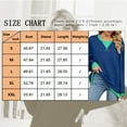 thumbnail image 4 of SHIBEVER Sweatshirts for Women Long Sleeve Tops Pullover Oversized Shirts Fashion Color Block Casual Crewneck Loose T-Shirts Fall Clothing Outfits Tunic Tops Size S, 4 of 6