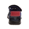 thumbnail image 4 of Beverly Hills Boys Open Toe Sport Sandals (Toddler Sizes), Navy Red, 8, 4 of 7