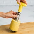 thumbnail image 3 of Tasty Stainless Steel Metal Pineapple Corer Slicer Cutter, Yellow, 3 of 12