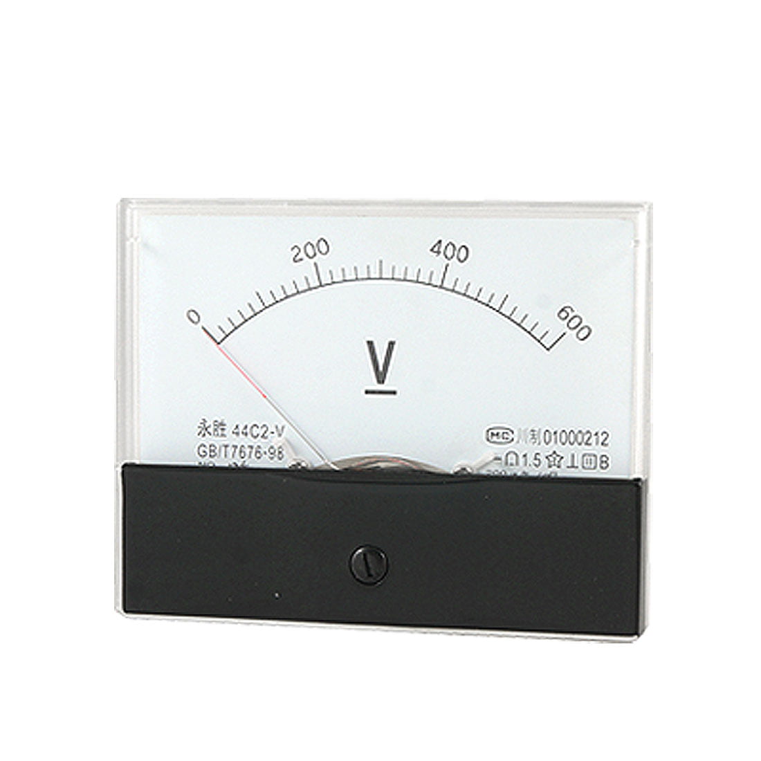 1Pcs New DC 10V Analog Panel Voltmeter Volt Meter DC 0-10V Measuring Range 44C2 
