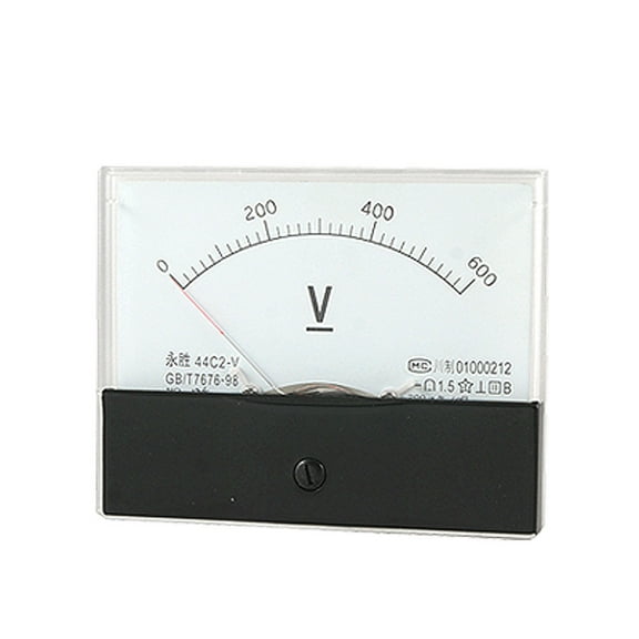 Unique Bargains 44C2 DC 0-600V Voltage Analog Panel Meter Voltmeter New