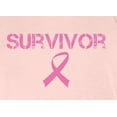 thumbnail image 3 of Ladies Breast Cancer Awareness Survivor Tank Top - Light Pink, Medium, 3 of 3