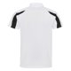 thumbnail image 2 of AWDis Just Cool - Polo transpirable de manga corta con franjasen contraste Hombre caballero - Verano/Deporte (Blanco/negro) Awdis UTRW3479_arcticwhitejetblack, 2 of 2