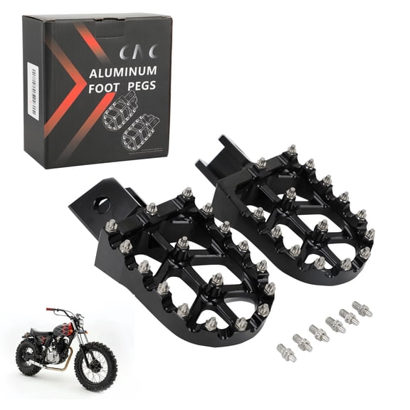 Dirt Bike Foot Pegs CNC for Yamaha TW200 1987-2023 Motorcycle Footpegs