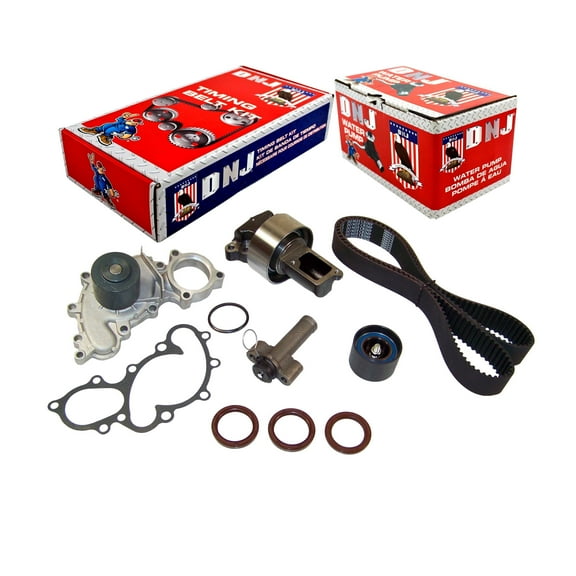 DNJ TBK950CWP Timing Belt Kit Water Pump Fits Cars & Trucks 93-95 Toyota Pickup 3.0L SOHC 12v