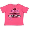 thumbnail image 3 of Inktastic My Sister is a Survivor Breast Cancer Awareness Boys or Girls Toddler T-Shirt, 3 of 5