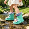 thumbnail image 2 of HAYIMI Rainboots Waterproof Round Toe Delightful Kids Cartoon Rain Boots Girls Boys Lightweight Rubber Shoes For Kindergarten And Outdoor Lovely Footwear, 2 of 5