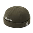 thumbnail image 1 of Sombrero de estilo moderno para hombre, sombrero de piso para primavera y otoño, sombrero de melón, sombrero Sattler retro de hip hop para mujer, sombrero moderno, 1 of 6