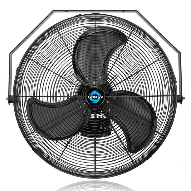 Tornado Outdoor Wall Mount Fan 24 Inch Wall Fan WaterResistant High