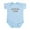 Sky Blue, variant on CafePress - Don't Mess With Bubbie's Grandkids! Baby Onesie - Baby Light Bodysuit, Size Newborn - 24 Months