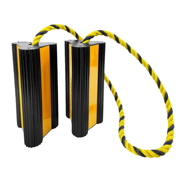 Bloques de tope para neumáticos, calzos para ruedas de vehículos recreativos, bloques de nivelación para vehículos recreativos de alta resistencia,