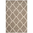 thumbnail image 6 of SAFAVIEH Hudson Aline Plush Geometric Shag Area Rug, Beige/Ivory, 5' x 5' Round, 6 of 9