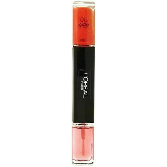 Loreal Infallible 2 Step Nail Polish #013 Orange Extreme