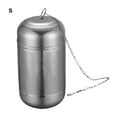 thumbnail image 3 of Théière avec Chaîne Tasse Réutilisable Passoire en Acier Inoxydable Passoire à Thé Fine Passoire à Thé en Acier Inoxydable Boules à Épices Infuseur avec Chaîne Trompette, 3 of 9