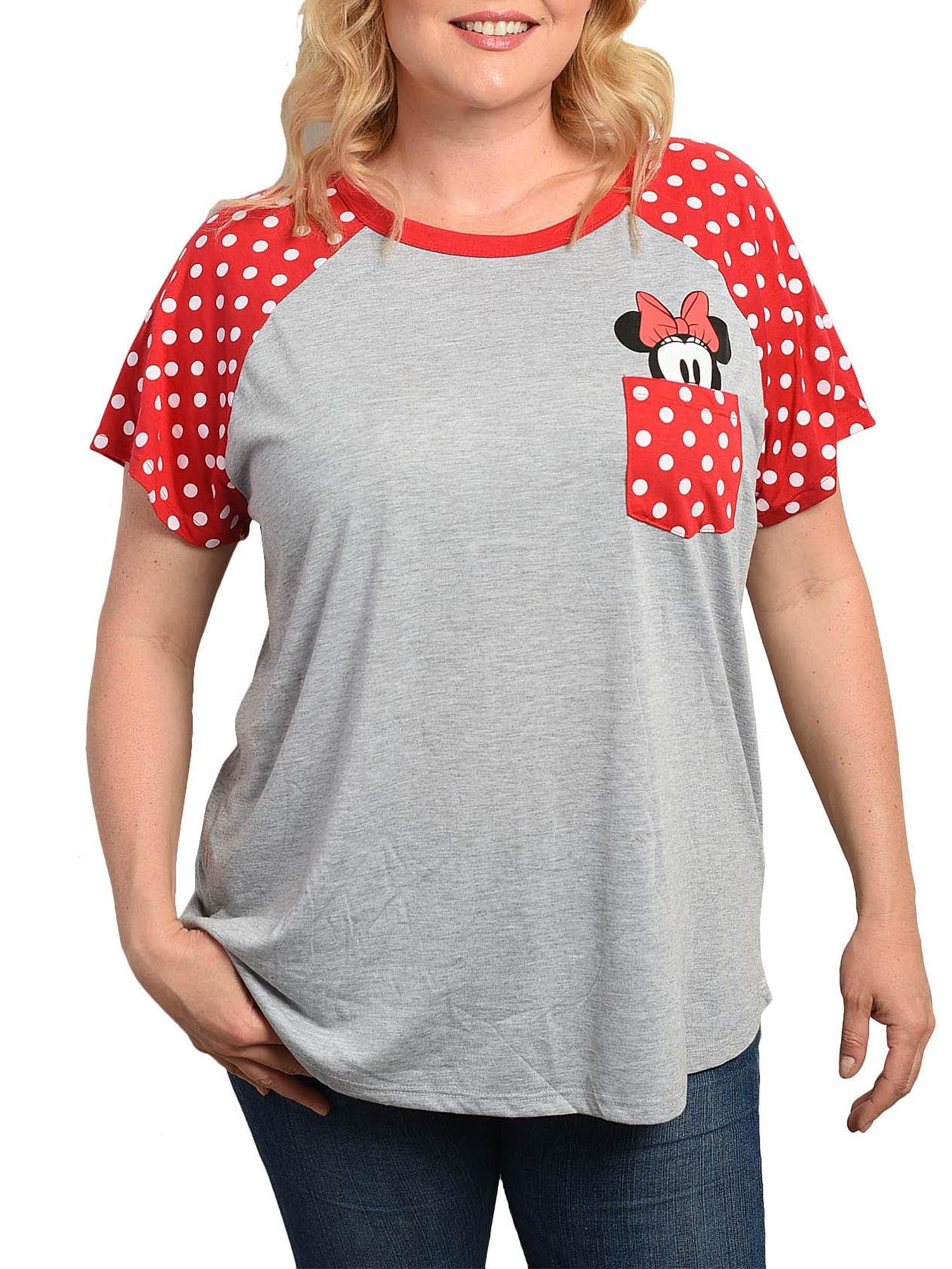 minnie mouse t shirt plus size