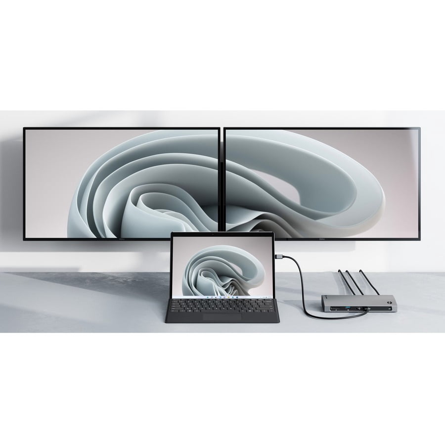Alogic Thunderbolt 4 docking station with ultra-fast data transfer, 100W power delivery, and support for dual 8K or triple 4K displays