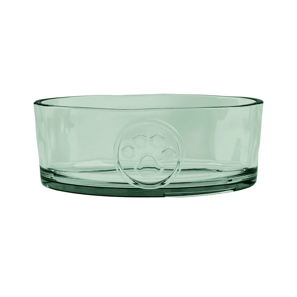 Vibrant Life Plastic Dog Bowl Faux Glass, 26 oz