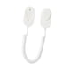 thumbnail image 4 of Soportes magnéticos para control remoto con resortes y cable extensible de seguridad Blanco, 4 of 9