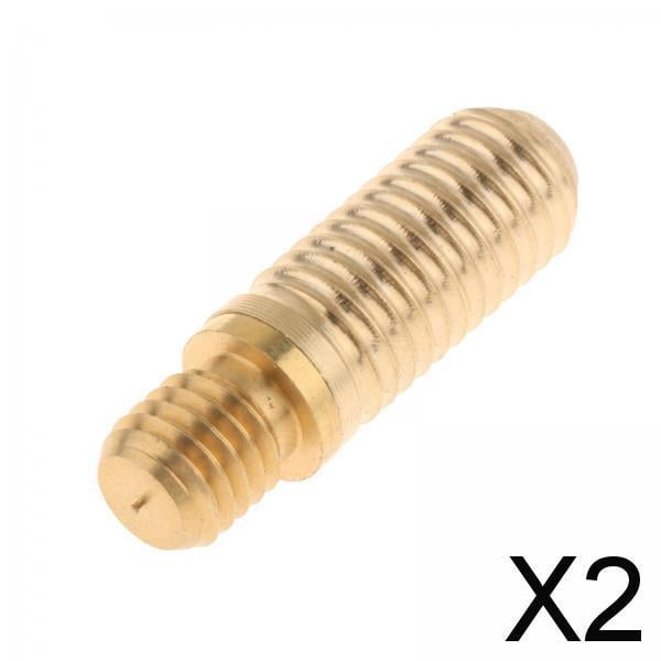 2x Tornillos de Varilla de Extensión de Hardware de Tornillo de Junta de Taco de Billar, Pieza de Fijación de Taco de Billar, Tornillo de Taco de Bill 2 piezas