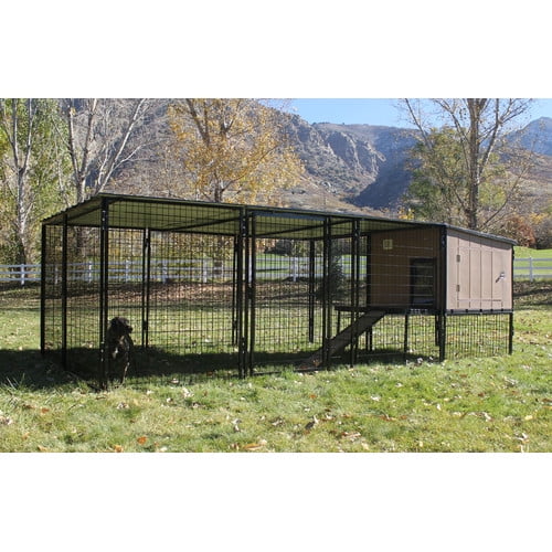 8' X 16' K9 Kennel Castle Run Metal Yard Kennel