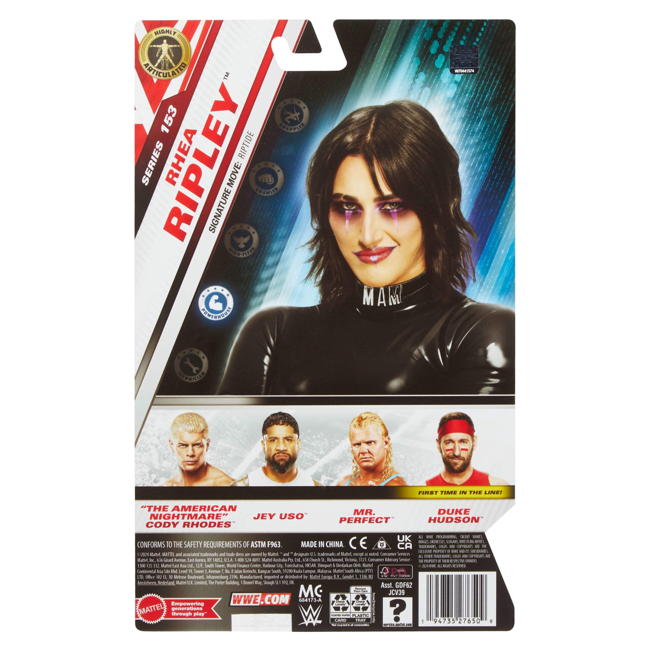 WWE Rhea Ripley Action Figure, Main Event Series Thailand | Ubuy