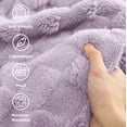 thumbnail image 3 of Manta Bedsure Lavender Fog de 50 x 70 cm para sofá, 3 of 6