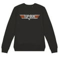 thumbnail image 2 of Top Gun Distressed Logo Women's Crew Sweatshirt, 2 of 6