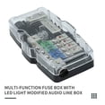 thumbnail image 4 of Bloque de fusibles de distribución de audio para automóvil Anxingo con fusible Mini ANL, 4 of 7