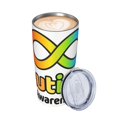 thumbnail image 3 of Juego de tres piezas de taza térmica portátil de acero inoxidable con pajita y aislamiento de 20 oz para el mes de concientización sobre el autismo, 3 of 7