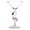 200ML, variant on Fiocias Pink Flamingo Martini Goblet Cocktail Glass Crystal Champagne Wine Cup for Coupe Weddings Birthday Celebration Thanksgiving 200ML