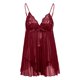 thumbnail image 3 of Gibobby Ropa interior mujer sexy Lencería Sexy para Mujer Baby Doll Mujer Sexy Color Negro Mono Sensual y Elegante Fina Lenceria para Dama(Vino, 4XG), 3 of 4