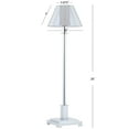 thumbnail image 4 of JONATHAN Y Roxy 26" Metal Shade LED Table Lamp, Chrome, JYL6006A, 4 of 7