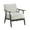 Off White, variant on 31.5" Size with Gray Color / Right-Sized Seating for Casual Settings