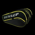 thumbnail image 6 of Dunlop Sports Paletero Elite Padel Bag, Black/Yellow V22, 6 of 6