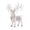 Snow Deer3, variant on Collectible 3D Beaded Animal DIY Kit, Ice Fantasy Mythical Creature Set, Decorative Handmade Figurine for Desk Shelf Mantel Display (Ice Horse)