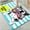 French Bulldog with Hello summer, variant on 1pc Nordic style Geometric Bathroom Rug Bathroom Decor and Accessories- Durable,Anti Slip,And Quick Drying,Suitable For Indoor/outdoor Use - Perfect For Bathrooms,Bedrooms,Kitchens