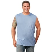 Boulder Creek By Kingsize Men's Big & Tall Heavyweight Pocket Muscle Tee Shirt