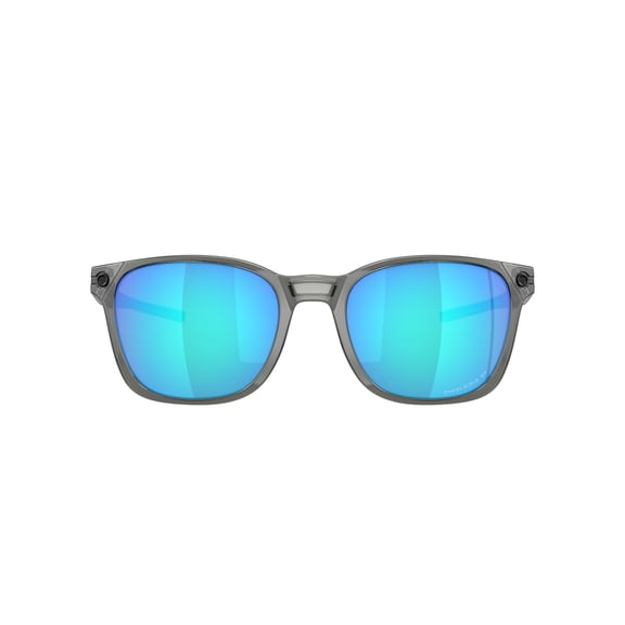 Oakley Sunglasses for Men - OO9018 Ojector Square Polarized Sunglasses with Oakley PRIZM Lenses - Grey Ink/PRIZM Sapphire Polarized - Size 55