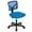 Blue, variant on CONCETTA Mesh Task Chair with Padded Seat for Home Office, Orange
