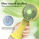 thumbnail image 5 of Ventilador turbo de mano, recargable por USB, silencioso, para dormitorio de estudiantes, oficina, portátil, con turbina eólica, 5 of 6