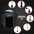 thumbnail image 5 of American Flag Valve Stem Cap - Black Aluminum with Rubber Ring Tire Wheel Rim Dust Cover fits Cars, Trucks, Bikes, Motorcycles, Bicycles - 8 stem valveCaps - 2 Packs of 4, 5 of 5