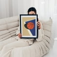 thumbnail image 5 of Oakland-Basketball-Team - Illustration Basketball Minimalist Geometric Modern Art Abstract Pop Art Black Framed Wall Art Print 18 x 24 inches, 5 of 7
