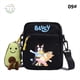 thumbnail image 4 of Cartoon Kawaii Bluey Familia Bolsa De Felpa Anime Niños Mochila Libro Azul Bingo Perro Peluche Mini, 4 of 4